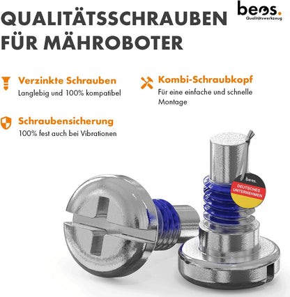 36-teiliges Ersatzmesser-Set für Mammotion Mähroboter, Für Mammotion