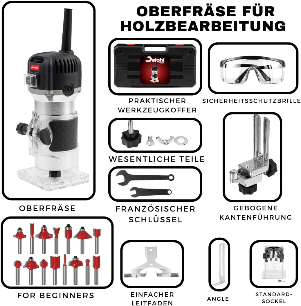 3709 Holz-Oberfräse