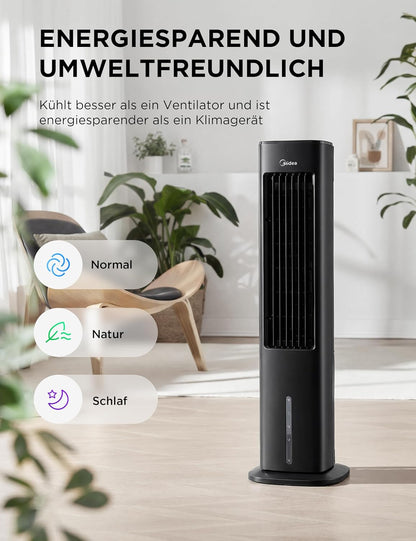 4-in-1 Mobiler Luftkühler mit Wasserkühlung
