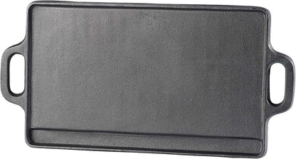 Wende-Grillplatte für Ofen, Herd & Grill, 1er 46 x 23 cm