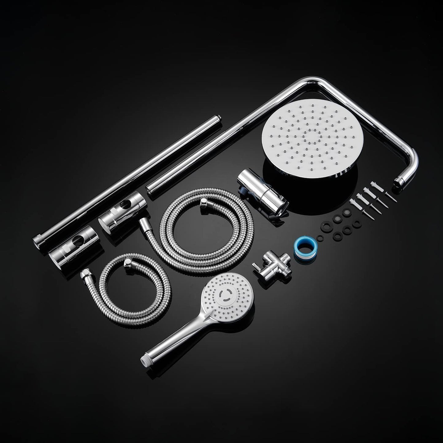 Regendusche ohne Armatur, P-YTD20, P-YTD20 Chrom