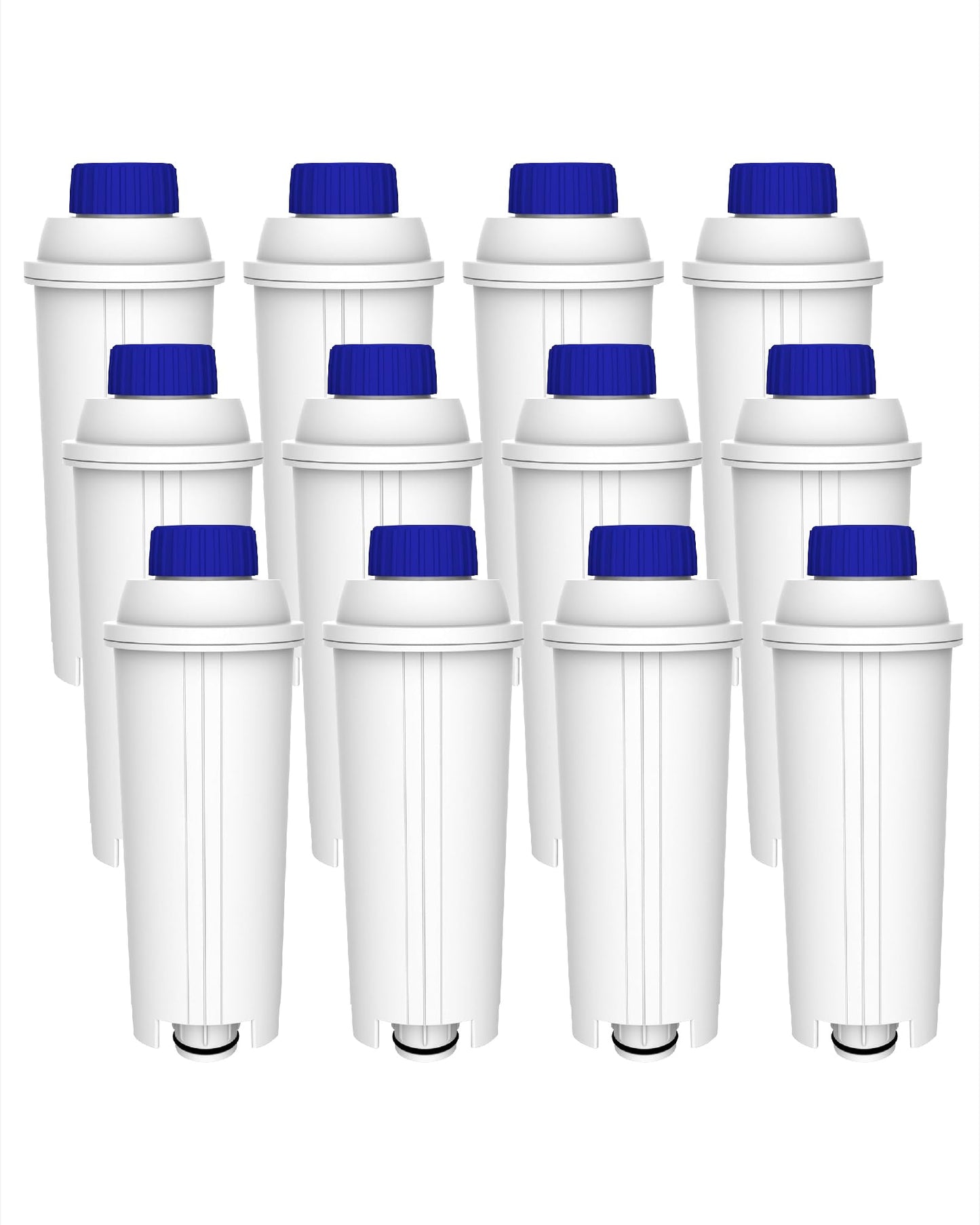 12er-Set Filterkartuschen für De'Longhi Kaffeeautomaten, Basic 12 Stück (1er Pack)
