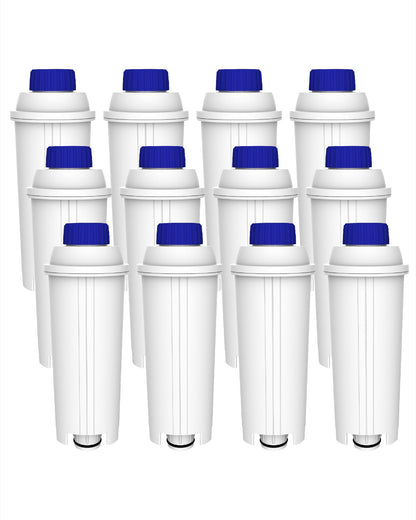 12er-Set Filterkartuschen für De'Longhi Kaffeeautomaten, Basic 12 Stück (1er Pack)