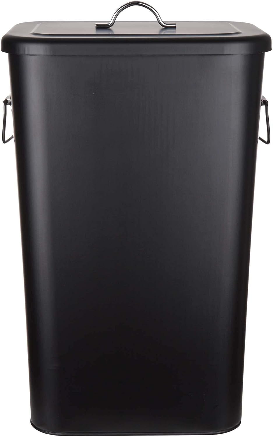 Universaltonne Binster mit Deckel und Griffen, Schwarz