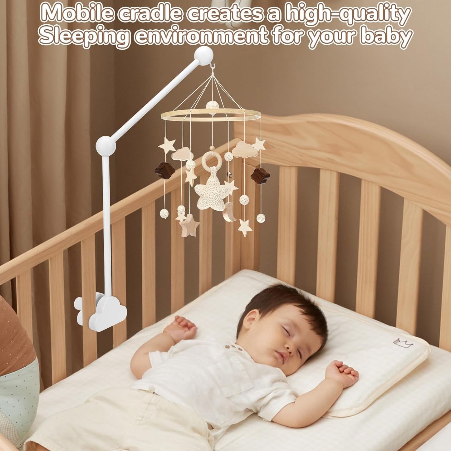 Höhenverstellbare Babymobile-Halterung
