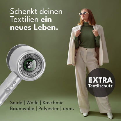 Elektrischer Fusselrasierer mit LED-Display