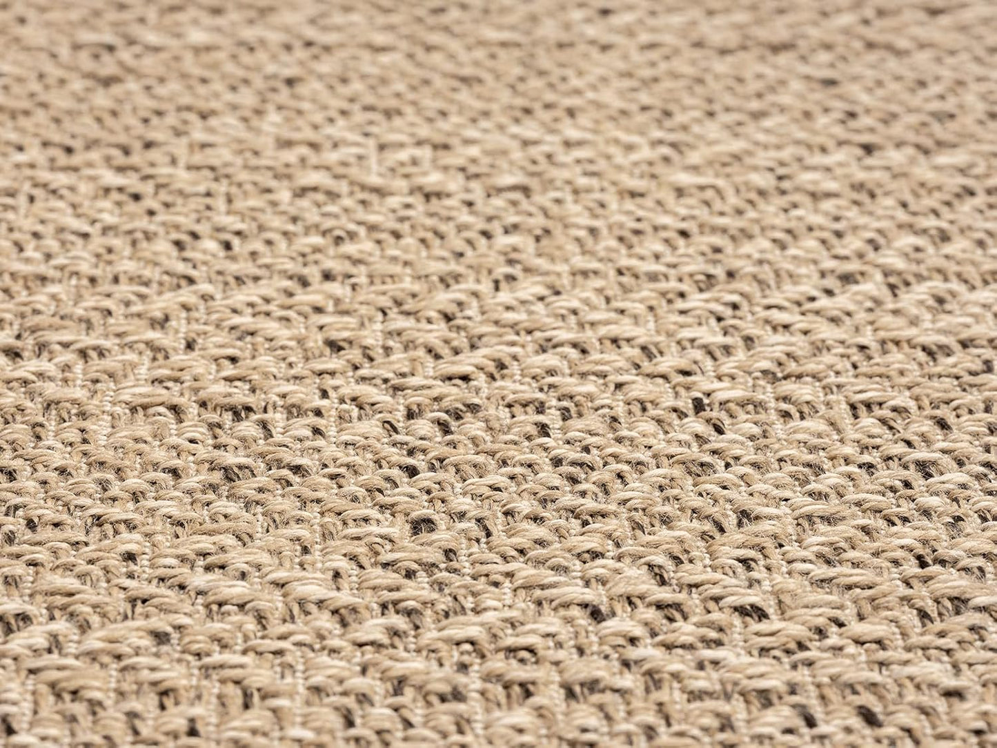 Outdoor-Teppich im Jute-Look (60 x 90 cm), 60 x 90 cm Natur-2