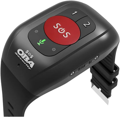 SOS-Armband mit GPS & 4G-Anruf-Funktion
