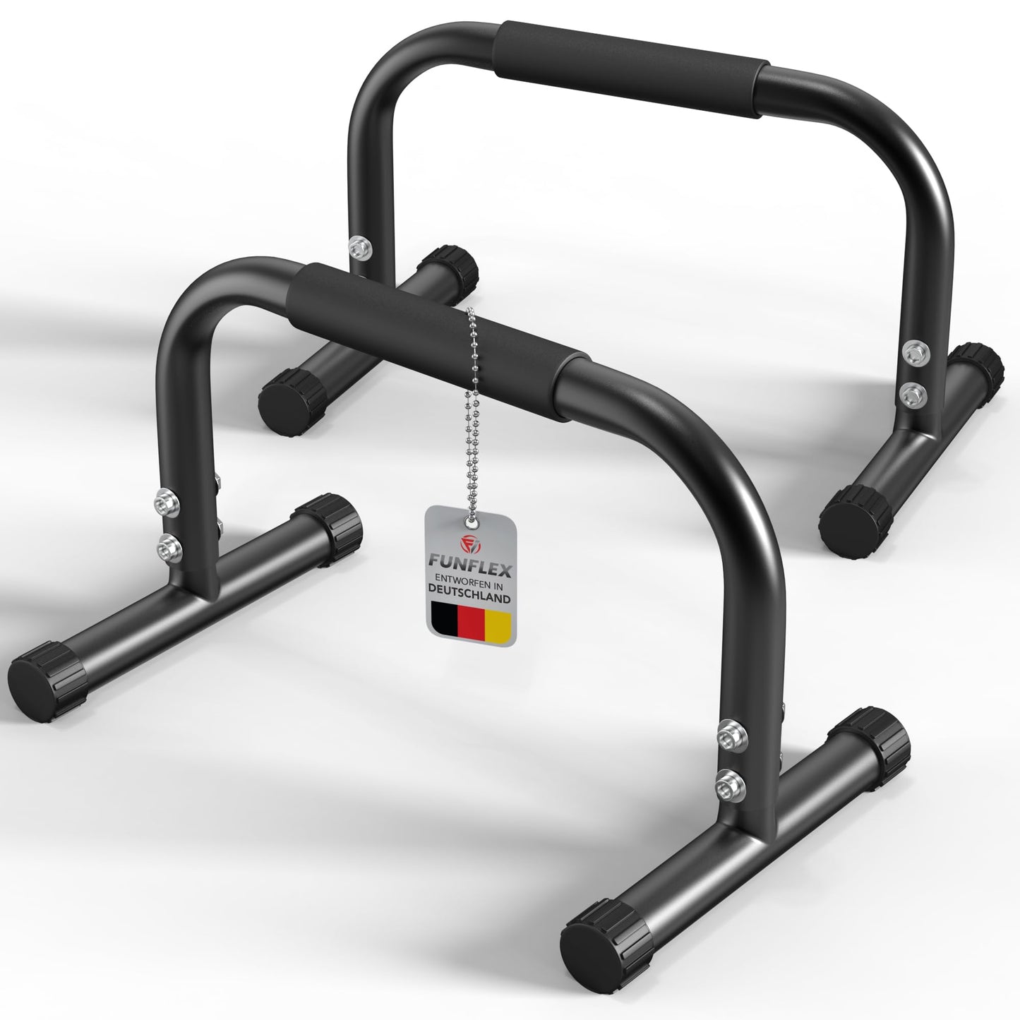 Handstand Parallettes, Schwarz 1