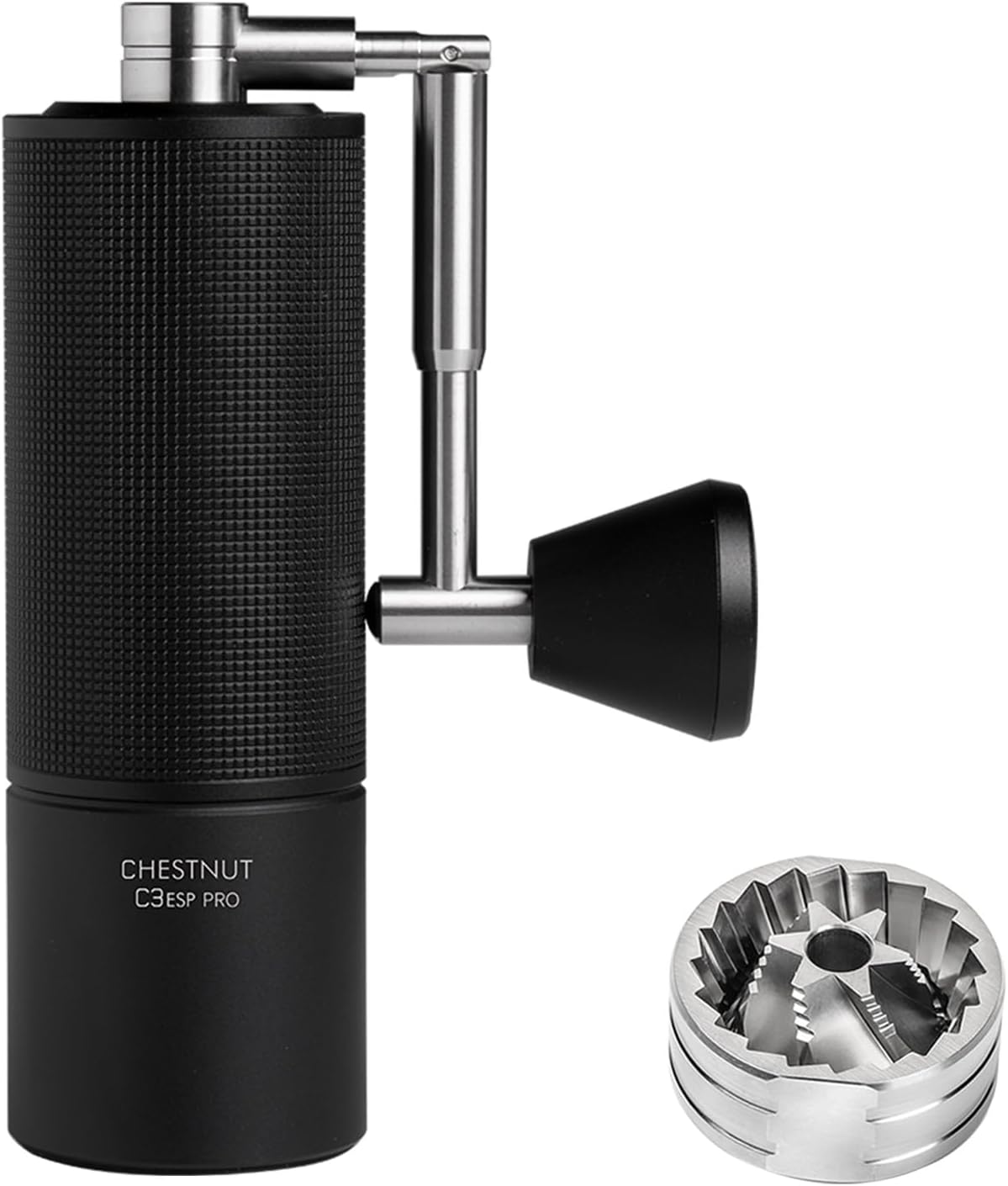 Chestnut C3 ESP Pro Manuelle Kaffeemühle, Chestnut C3 ESP Pro Schwarz