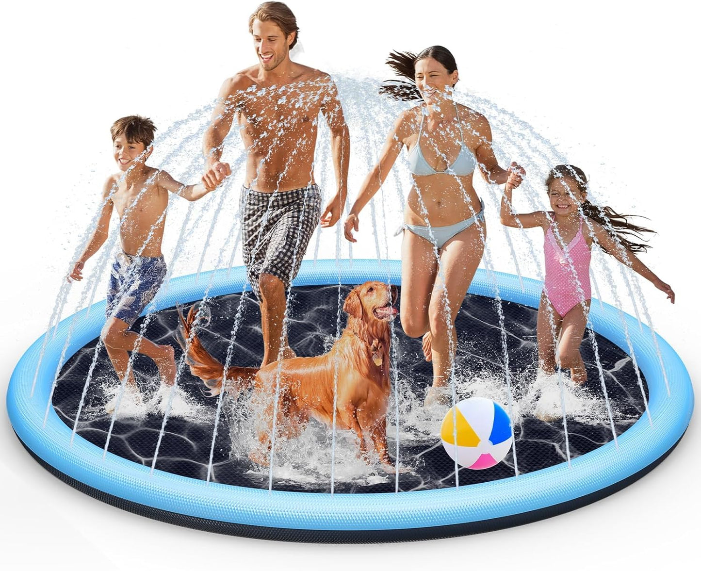 Splash Pad, Blau-200CM