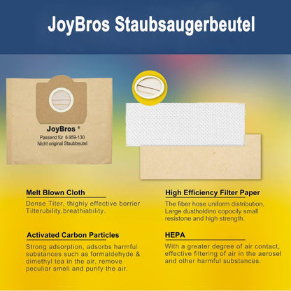 Staubbeutel-Set für Kärcher WD3 (15 Stück), Before 2022-15pk