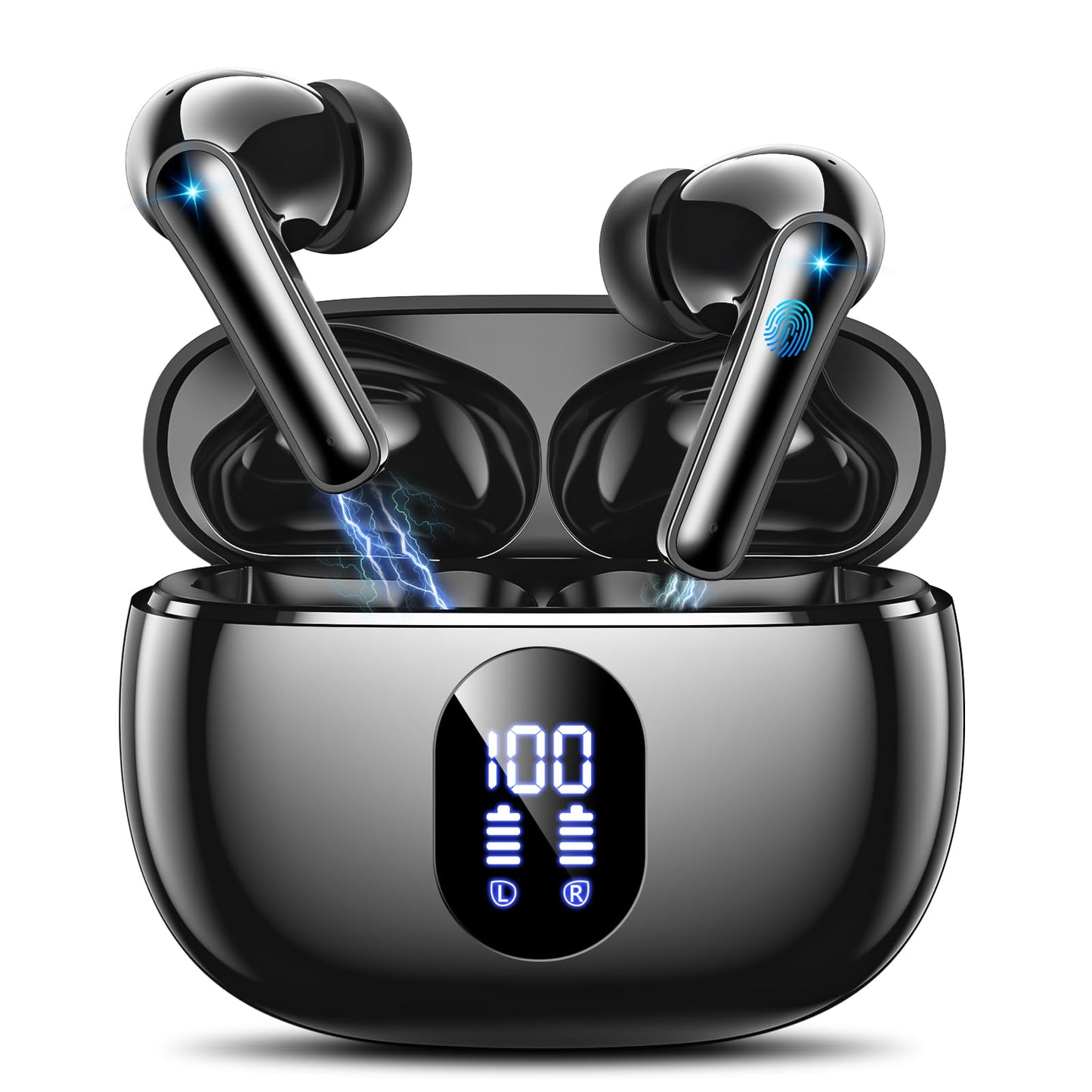 In-Ear Kopfhörer mit Noise Cancelling, Schwarz 2026 Ver