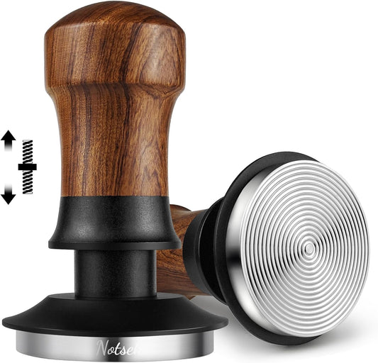 Kalibrierter Espresso-Tamper mit Ripple Base, 58MM