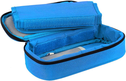 Insulin Kühltasche für Diabetiker mit Kühlakkus, 01 Y1-blau