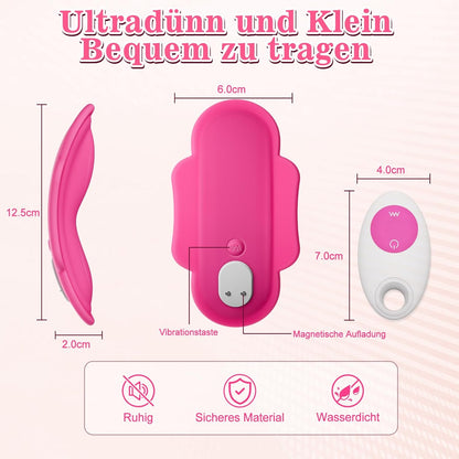 Mini Vibrator mit Fernbedienung und App-Steuerung
