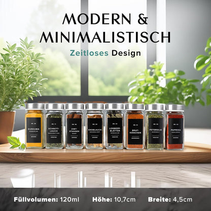 Gewürzgläser Set