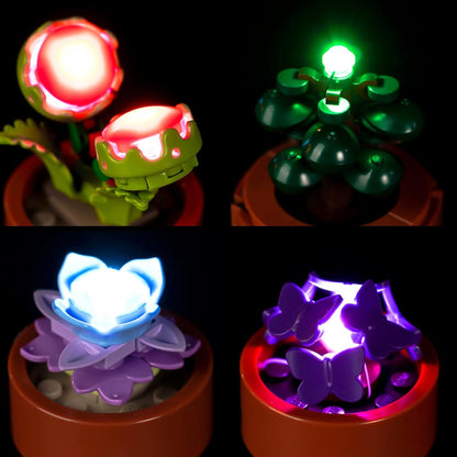 LED Licht Set für LEGO Mini Pflanzen (10329), 10329 Mini Pflanzen