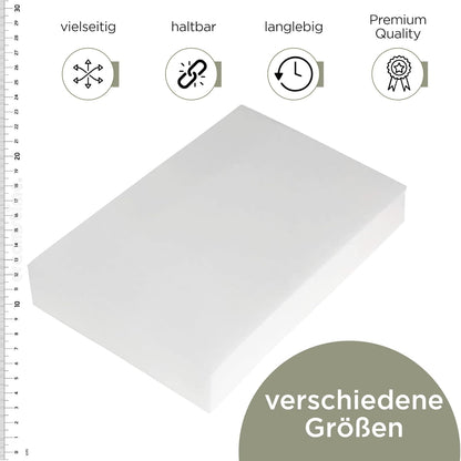 Schaumstoffplatten-Topper (200 x 40 x 3 cm), 3 cm 40 x 200 cm