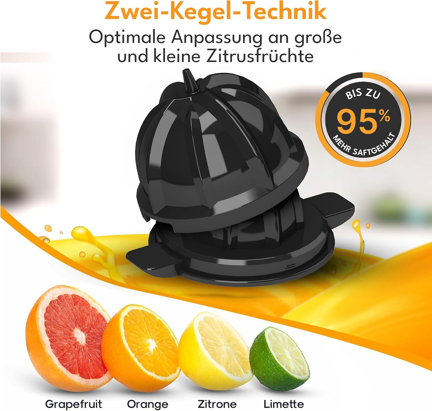 Elektrische Zitruspresse