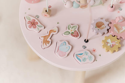 Holz-Aktivitätstisch Fairy Garden rosa