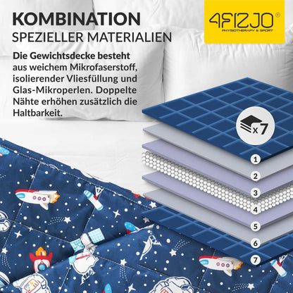 Gewichtsdecke für Kinder, 5 kg, 5kg