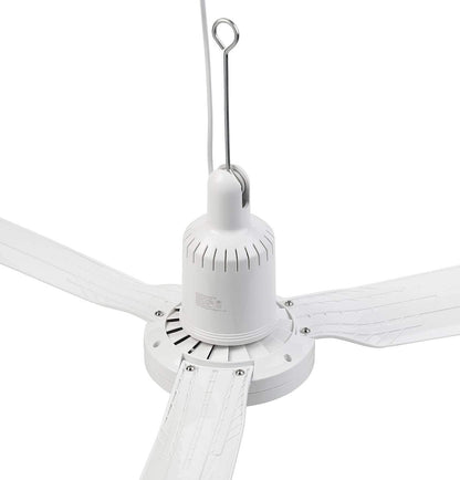 Mobiler Deckenventilator mit Timer, 3 Flügel