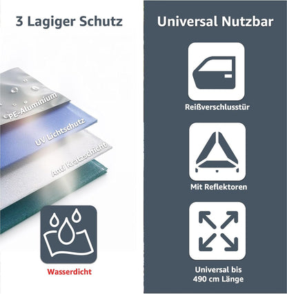 SUV-Autoabdeckung, 1x SUV (490x190x180cm)