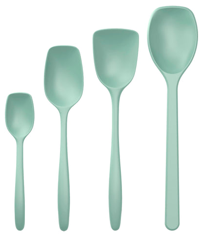 Classic 4-teiliges Kochlöffel-Set , hitzebeständig, Nordic Green One Size