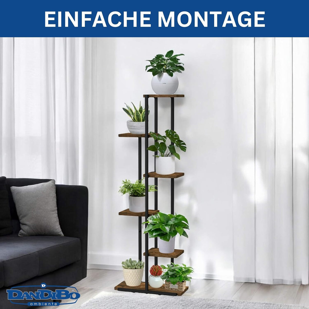 Blumenregal mit 6 Etagen 96581