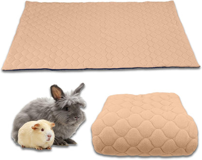 Käfigeinlage für Kaninchen & Meerschweinchen (120x60 cm), L 120 x B 60 x H 2 cm Pfirsich