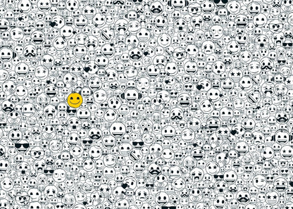 Puzzle 12000606 - Emoji Challenge - 1000 Teile Emoji Puzzle für Erwachsene und Kinder