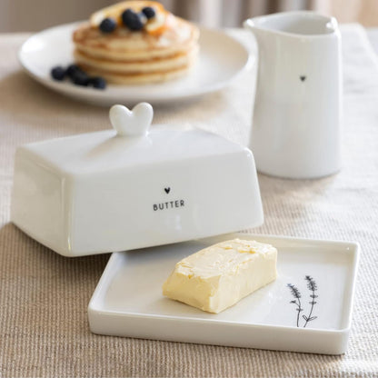 Keramik Butterdose