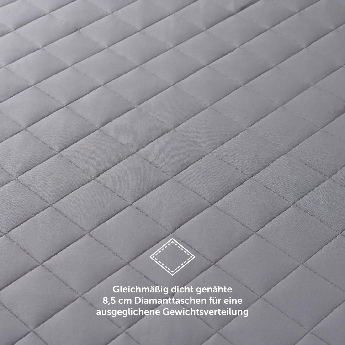 Gewichtsdecke mit Glasperlenfüllung, 4kg