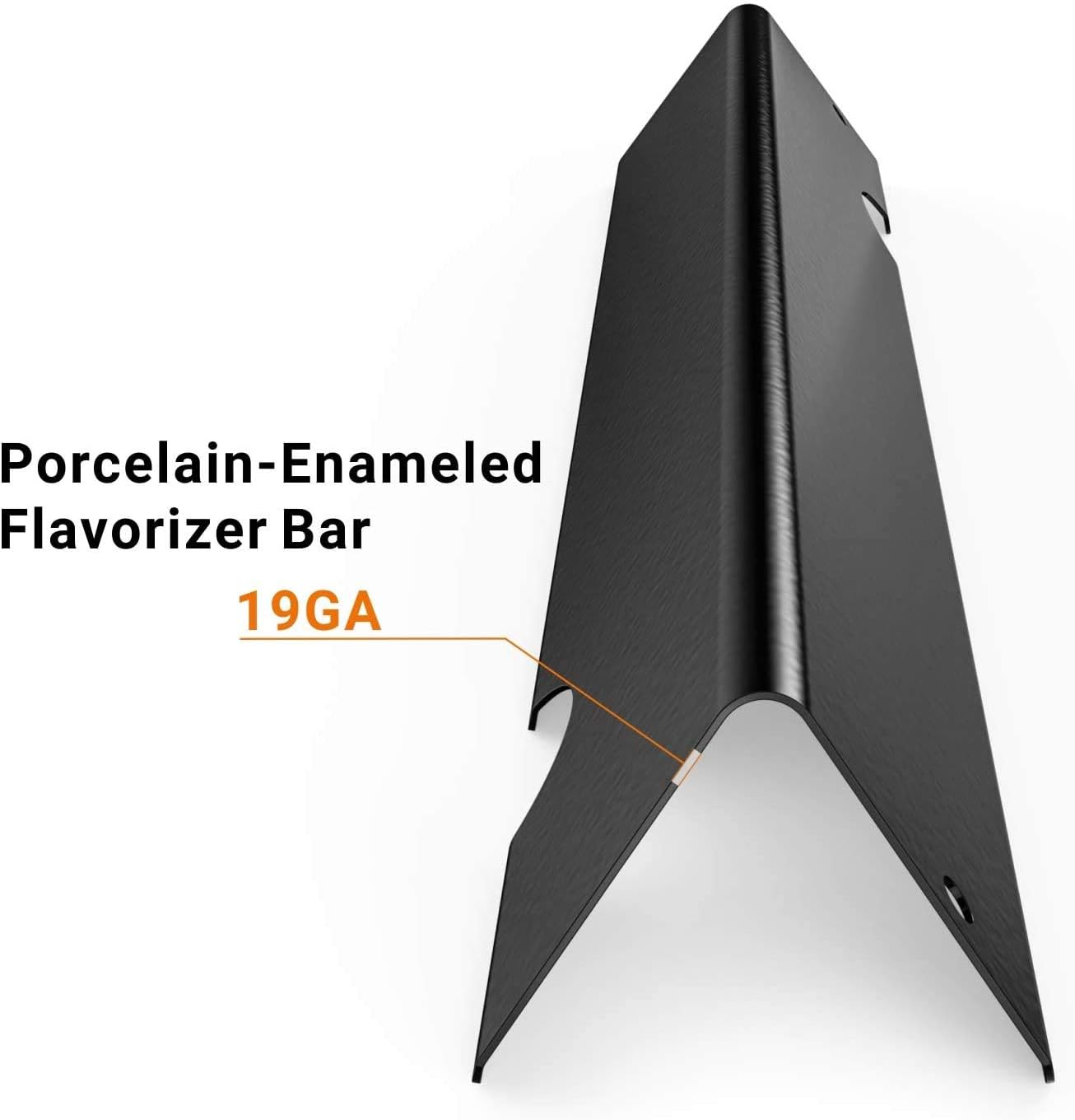 Aromaschienen-Set für Weber Genesis II/LX 300 Serie, Schwarz