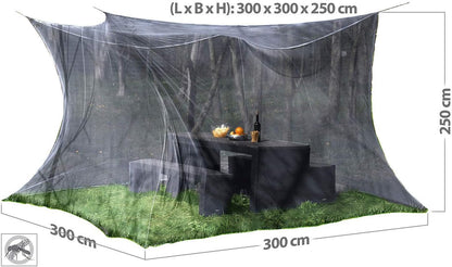 Moskitonetz XXL, 300x300x250 cm