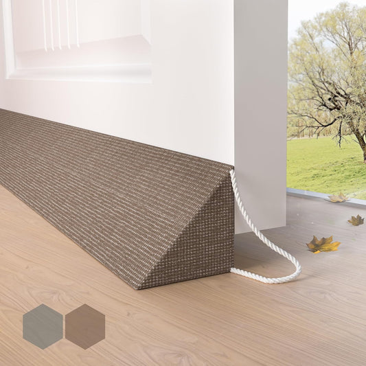 Zugluftstopper für Türen, 90 cm, Braun 90CM
