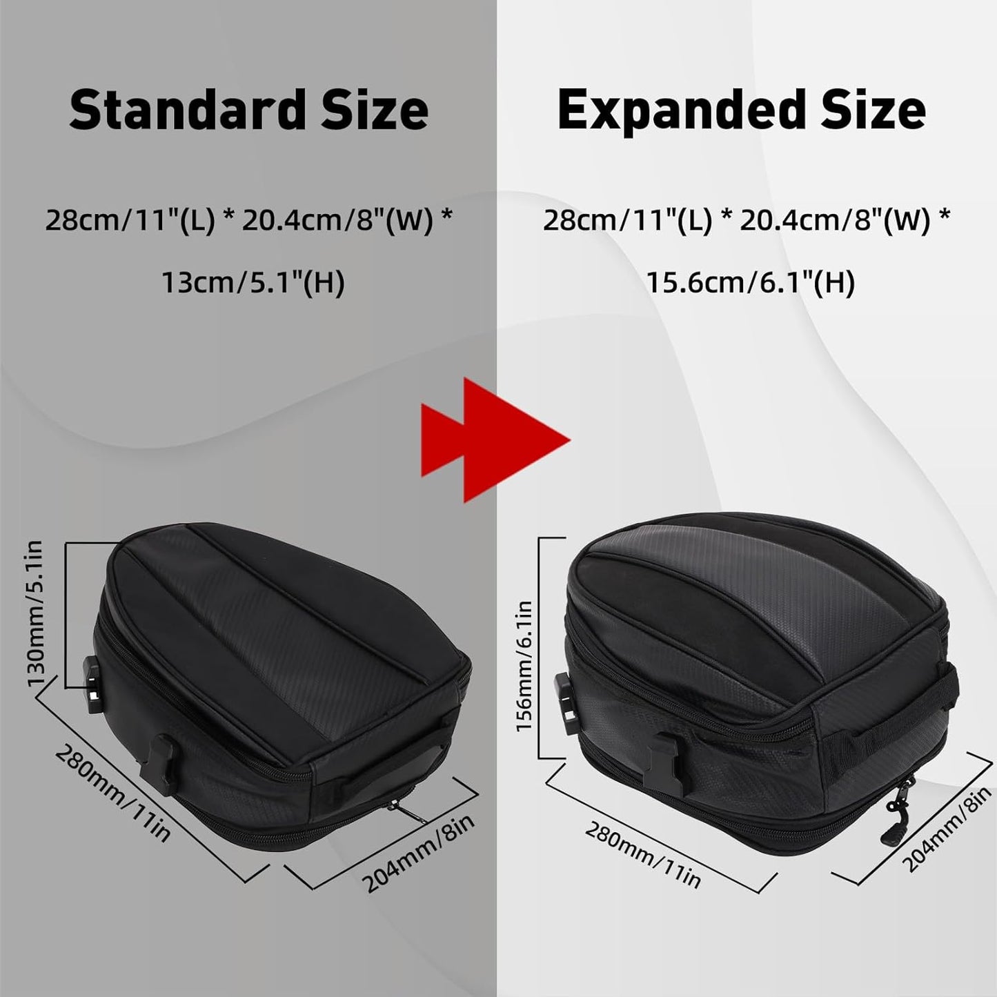 Motorrad Hecktasche, U33140015-a