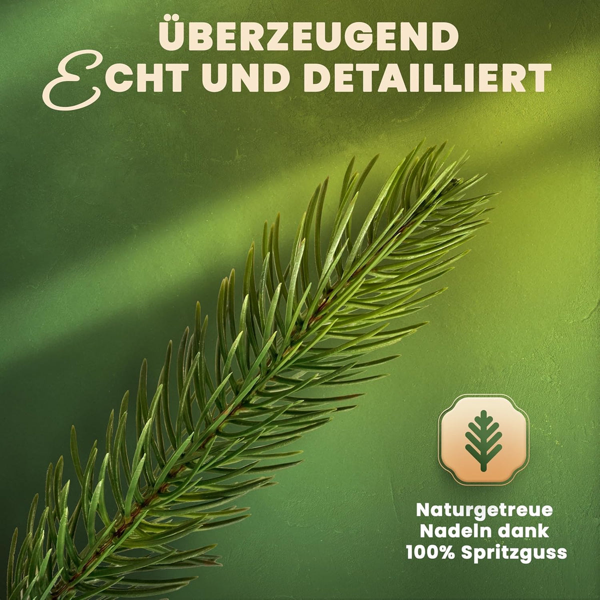 Weihnachtsgirlande 270 cm, ohne Beleuchtung 270 cm
