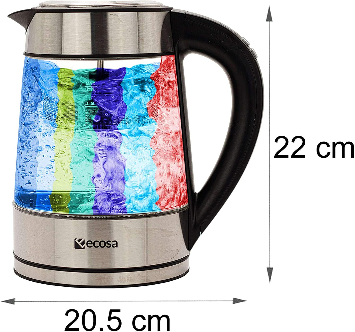 Wasserkocher Glas