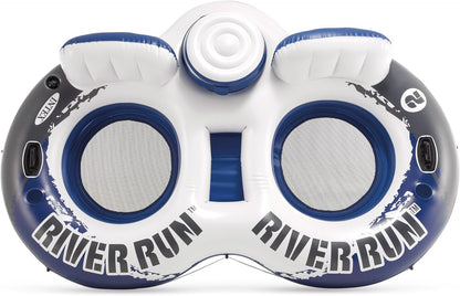 River Run 2 Aufblasbarer Doppel-Schwimmring, Doppelrad Single