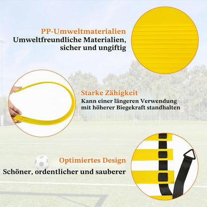 Fussball-Trainingsset mit Agility-Leiter & Hütchen
