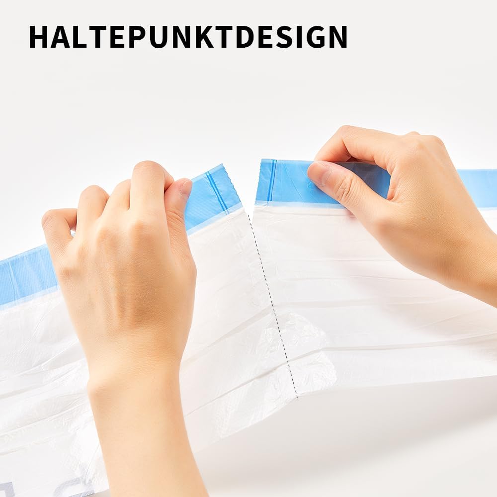 100 Stück Katzentoilettenbeutel (5 Rollen á 20 Stück), 5 Rollos