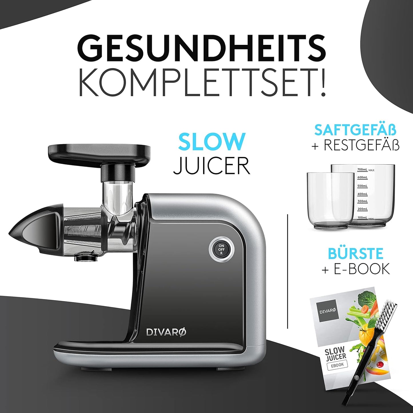 Slow Juicer Divaro