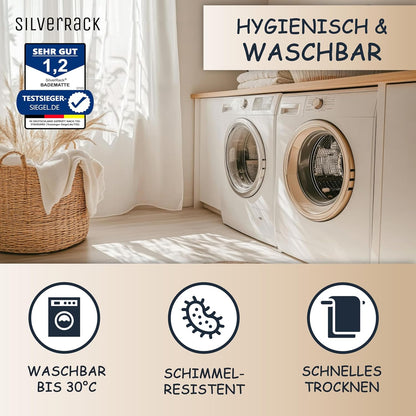 Antirutsch-Badewannenmatte Rochen Unterwasserwelt, 100 x 40 cm (Rechteckig) Rochen Unterwasserwelt Grün