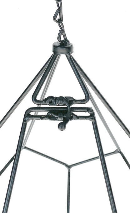 2-teiliges Blumenampel-Set, 6-eckig, 96075