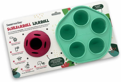 Schleckball 3er-Mix Hundesmoothie Set, Schleckball Set + 3 x 250 ml Smoothie