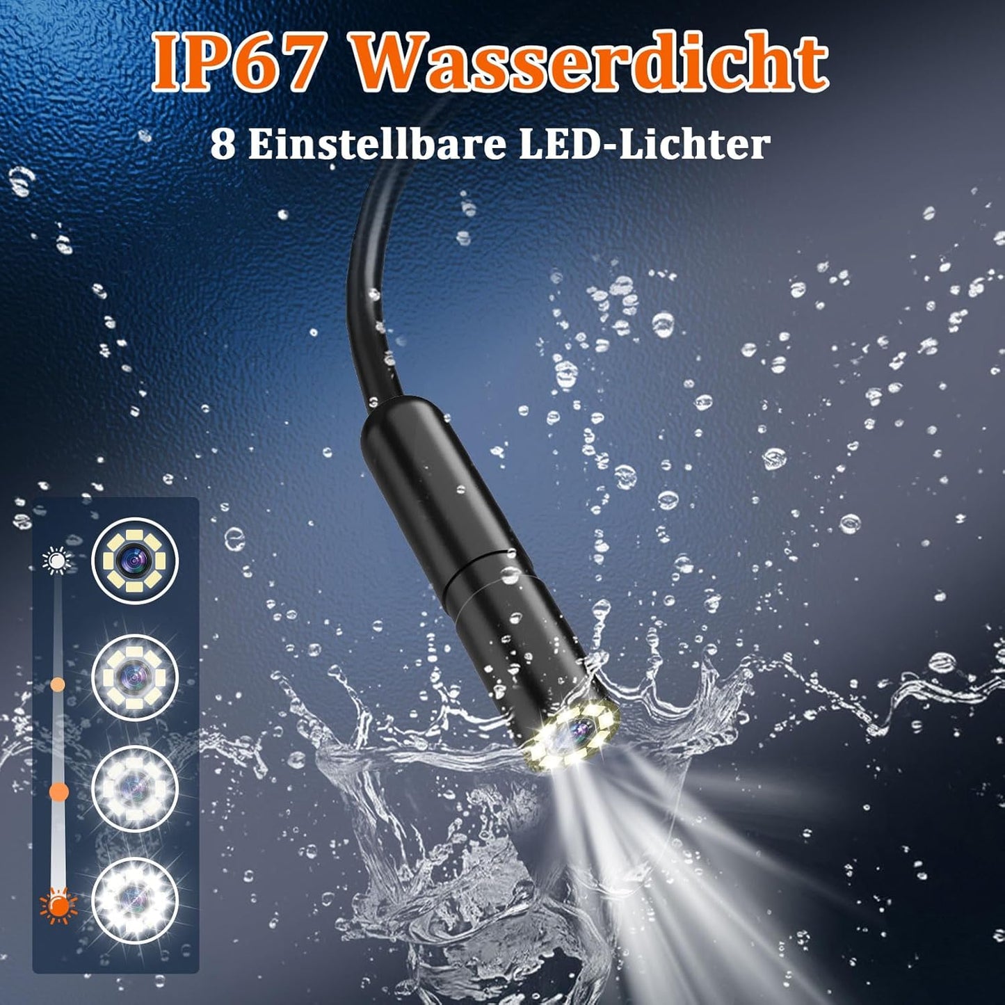1080P HD Endoskopkamera P430-10M mit 4,3-Zoll-Bildschirm, P430-10M-Single Lens