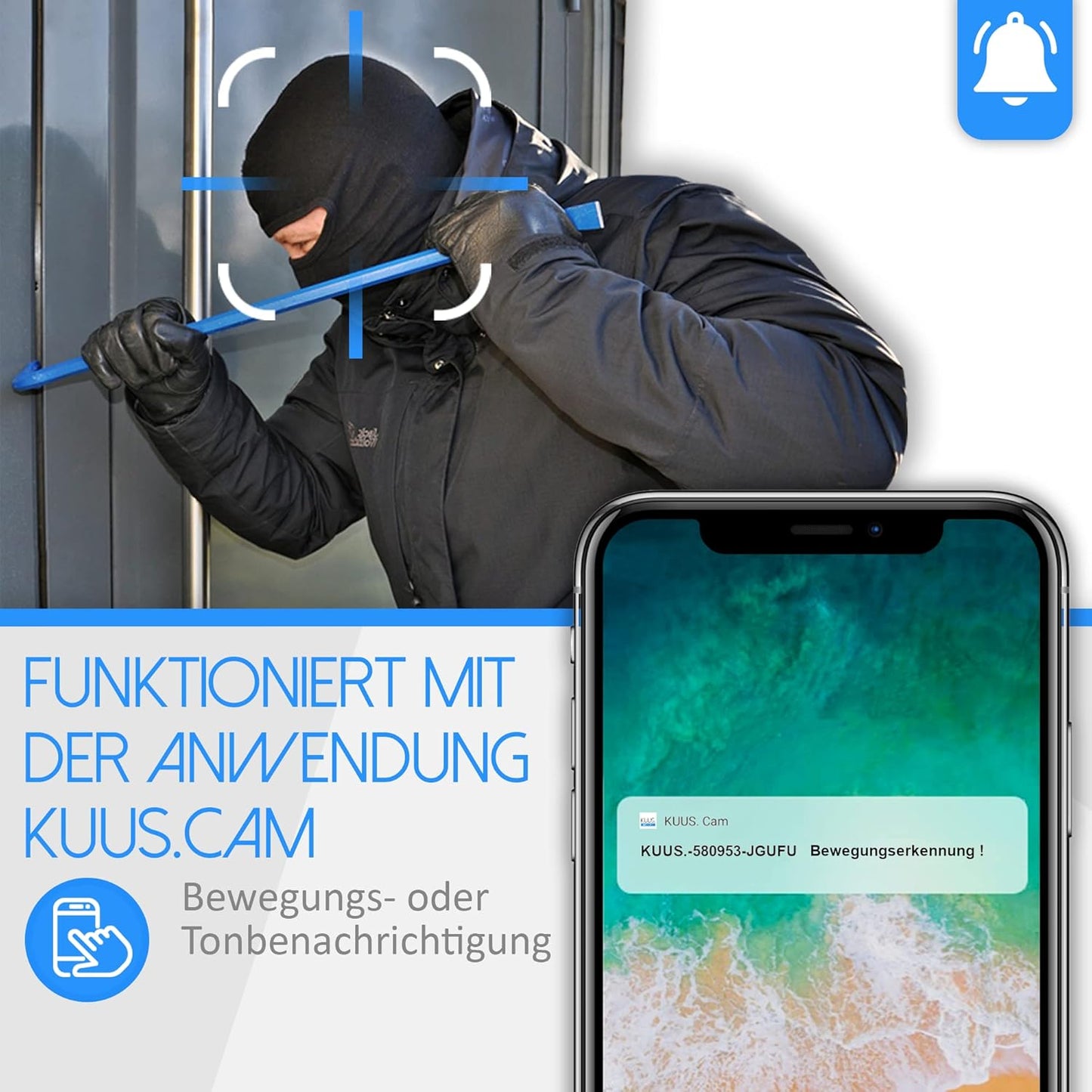 Mini Überwachungskamera mit Bewegungsmelder