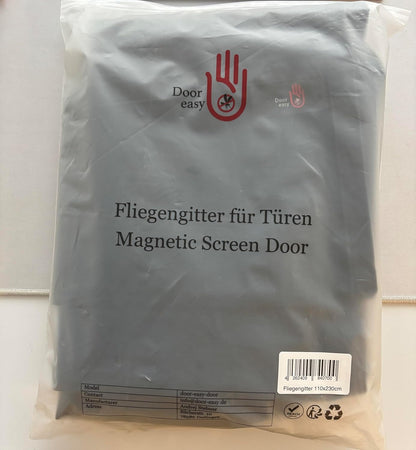 Magnetischer Insektenschutzvorhang für Türen (110x230 cm), 110 x 230